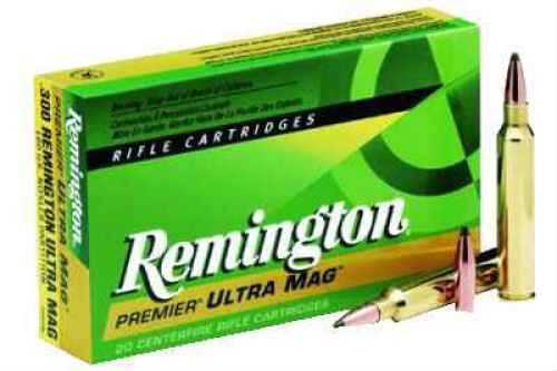 300 Remington Ultra Magnum 20 Rounds Ammunition Remington 150 Grain Ballistic Tip